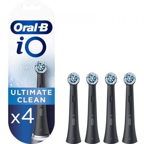 ORALB iO Ultimate Clean Black, hlavice, 4ks